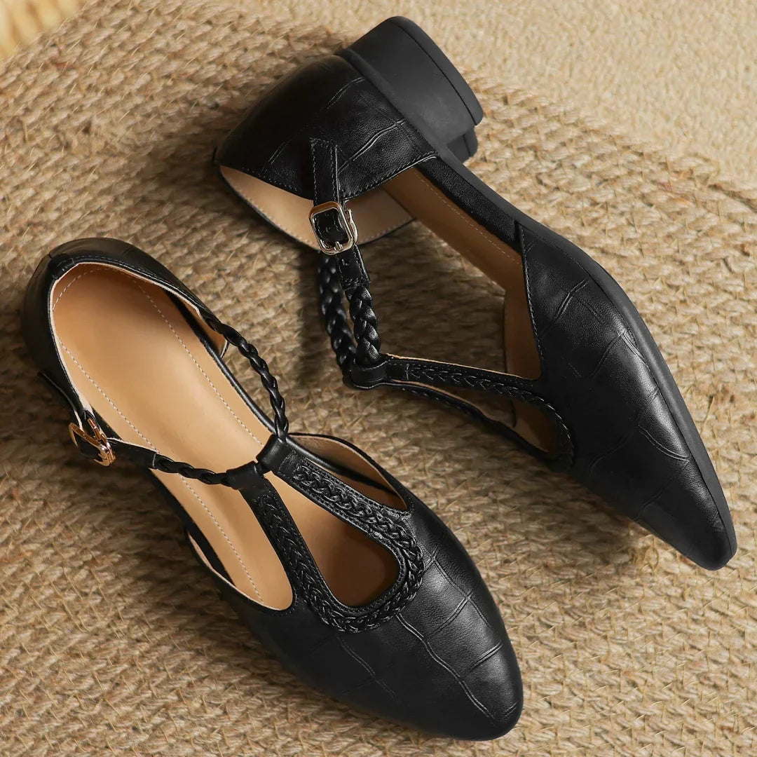 Eliana™ Elegant Leather Sandal