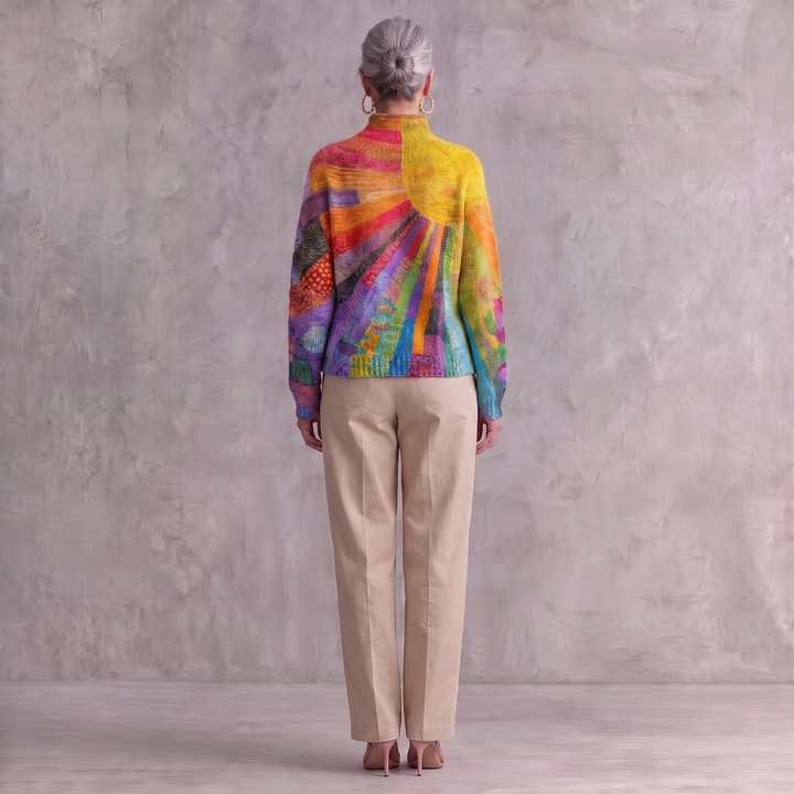 Ada Colorful Turtleneck