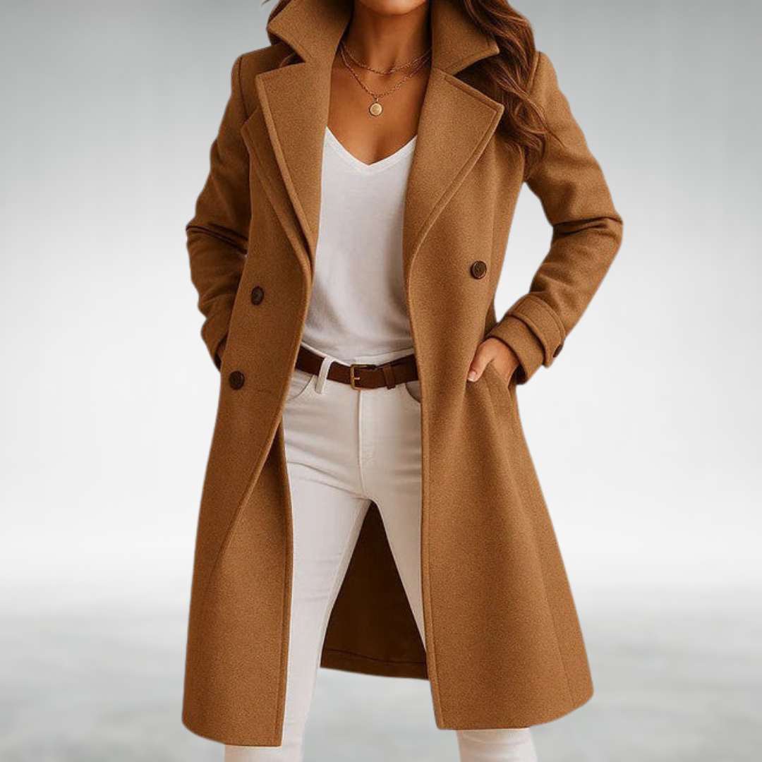 Elis Elegant Long Winter Coat