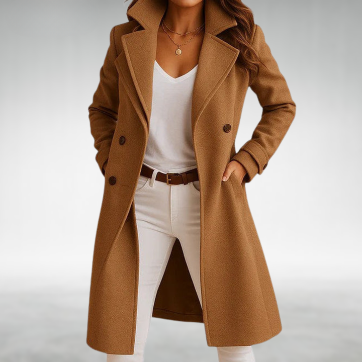 Elis Elegant Long Winter Coat