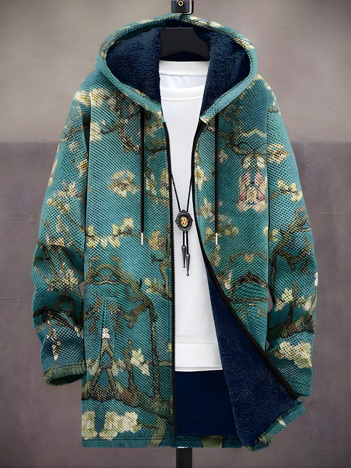 Molly™ - Luxurious Art-Inspired Zip-Up Hoodie