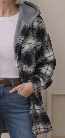 Piper™ | Hooded Flannel Shacket