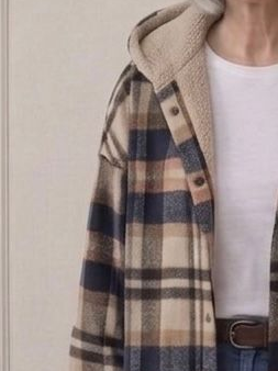Piper™ | Hooded Flannel Shacket