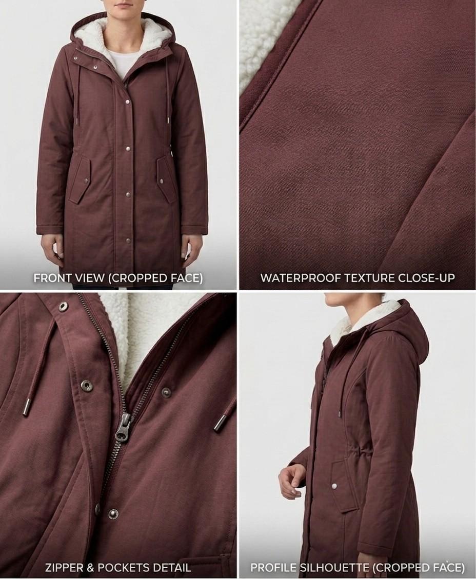 Amélie Waterproof Long Parka