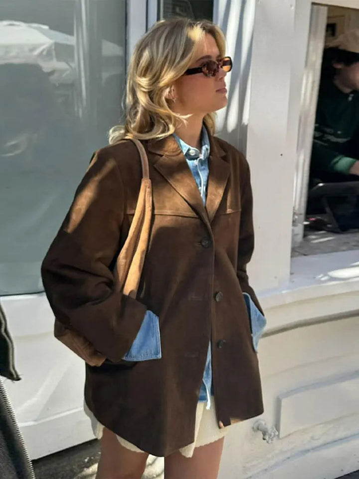 Zarina™ | Textured Bouclé Jacket
