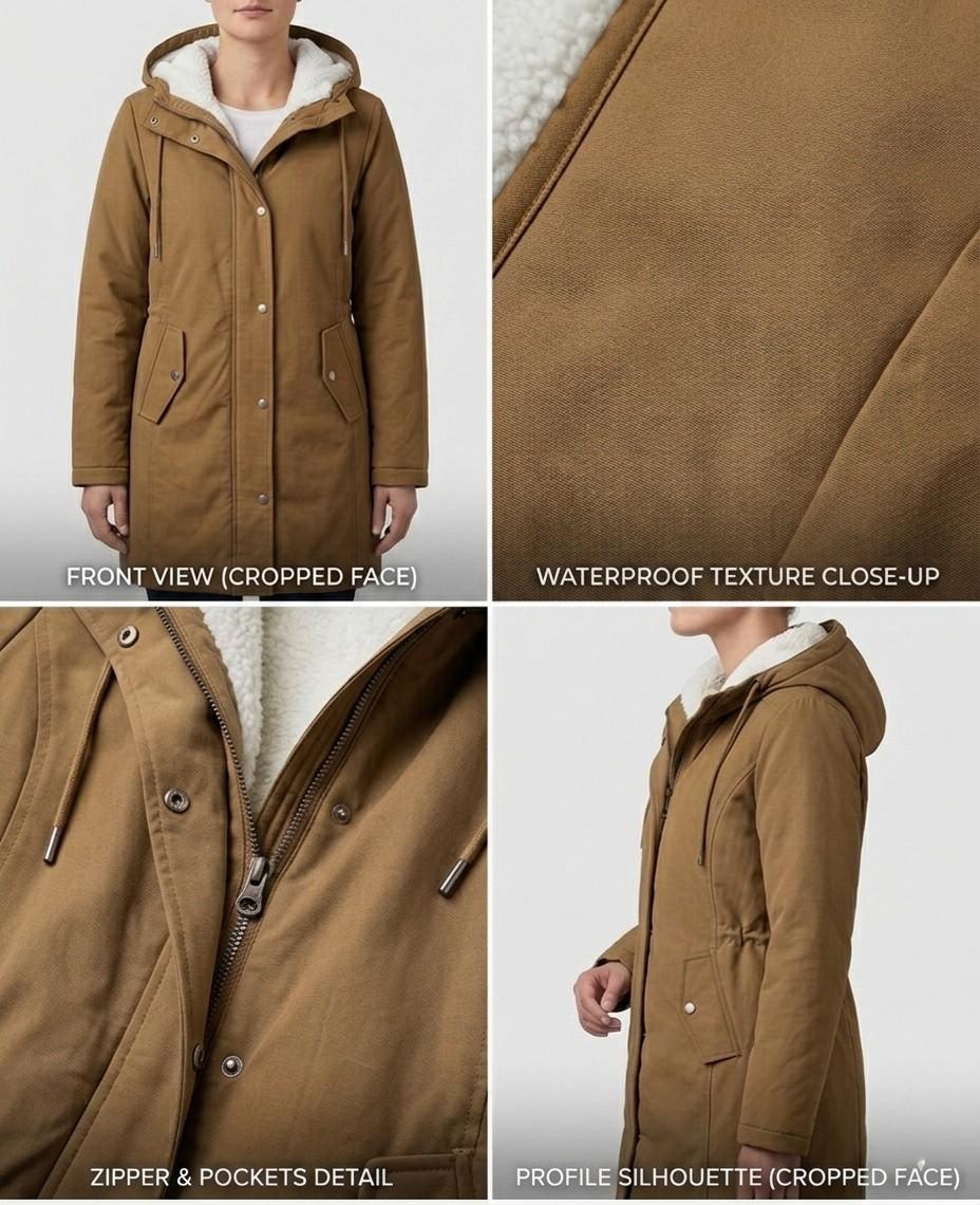 Amélie Waterproof Long Parka