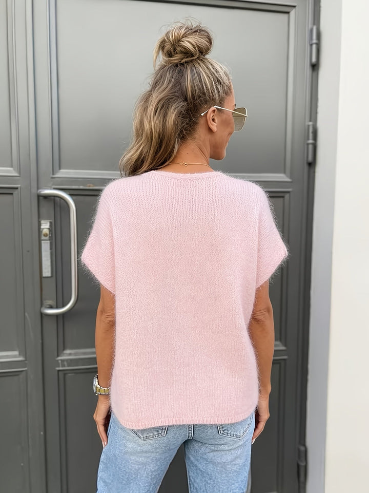 Mabel Plush Knit Vest