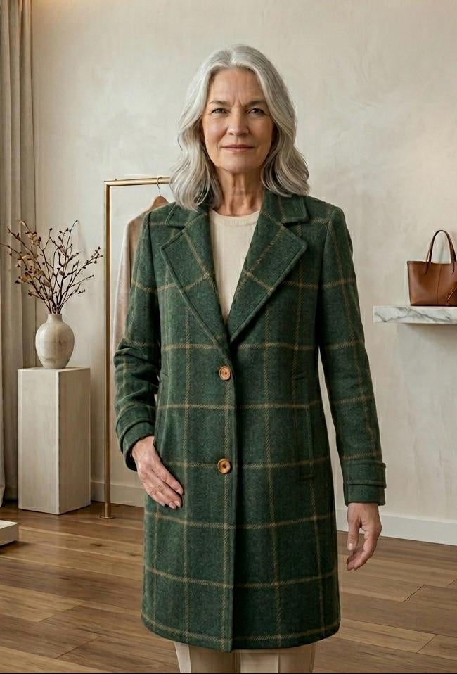 Judith Heritage Tweed Coat
