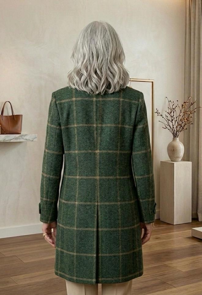 Judith Heritage Tweed Coat