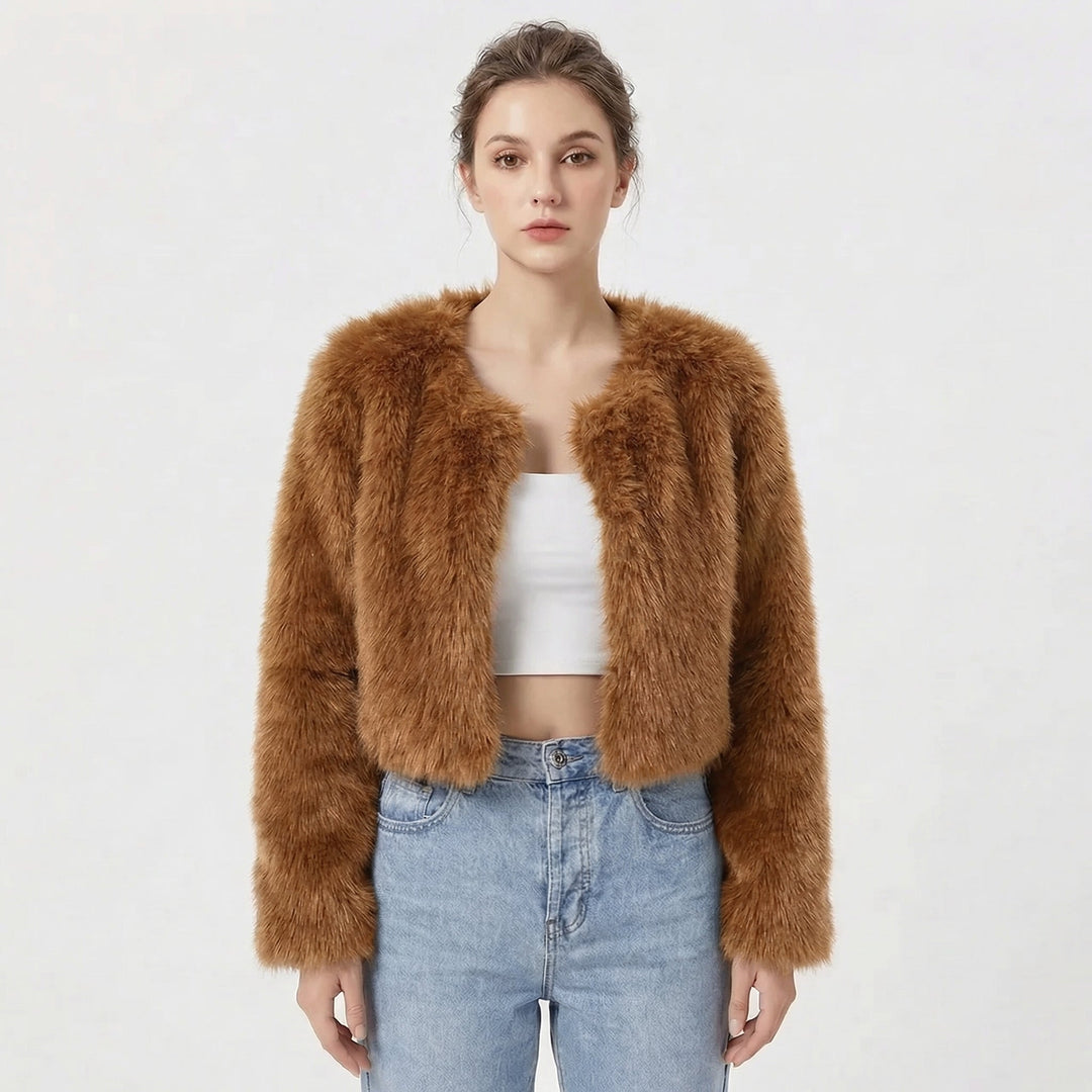Camille Luxe Faux Fur Jacket