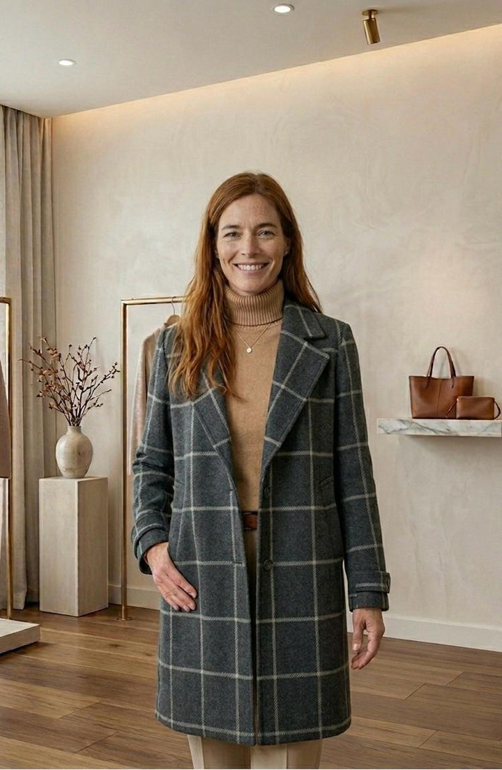 Judith Heritage Tweed Coat