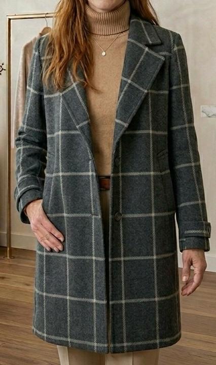 Judith Heritage Tweed Coat