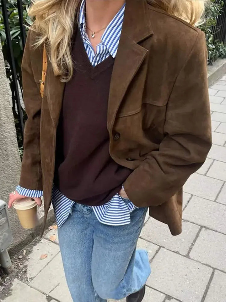 Zarina™ | Textured Bouclé Jacket