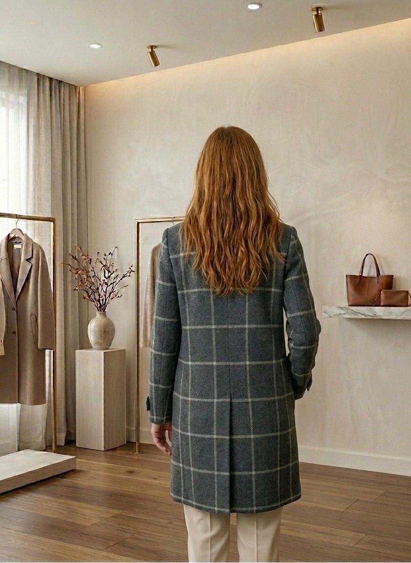 Judith Heritage Tweed Coat
