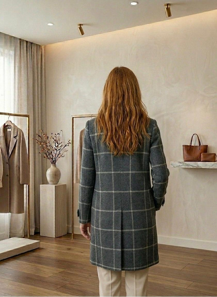 Judith Heritage Tweed Coat